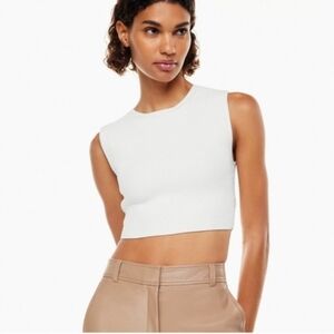 Aritzia babaton sculpt knit muscle tank